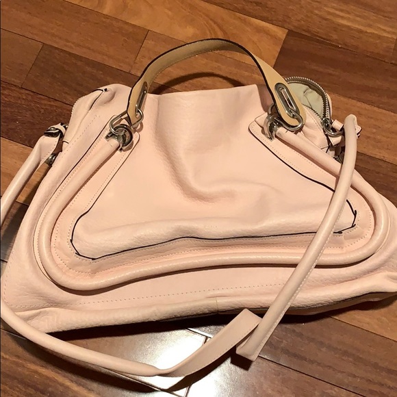 Beautiful Rare Authentic Chloe Pink Large Paraty Bag! - Picture 3 of 11